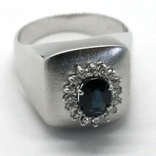 Vintage 18k or Blanc Ovale