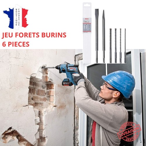 Bosch pièces jeu forets - 6,