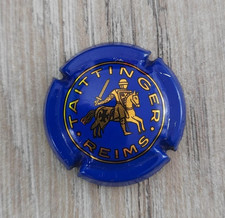 Capsule de Champagne Taittinger N°65 - Bleu et Or - Pour Collectionneurs