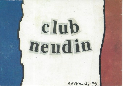 Cpm club neudin illustrateur - cpm,