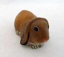 Jouet Mini Figurine 053 P27-A Lop Ear Brown "Chocolate Egg Pet Animal Collection