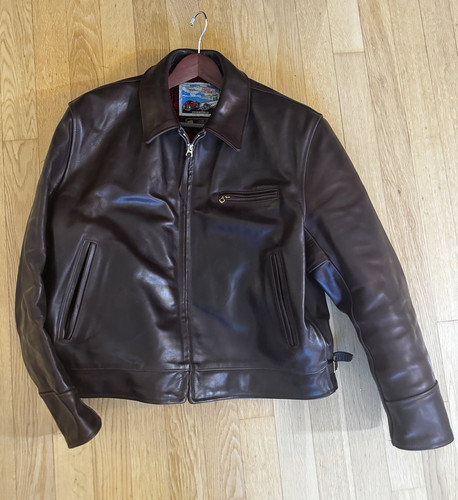 Aero leather men brown - co, men’s