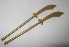 Playmobil lot  lance sabre arme  mongol sarassin Ninja doré  Samouraï fr9  NEUF