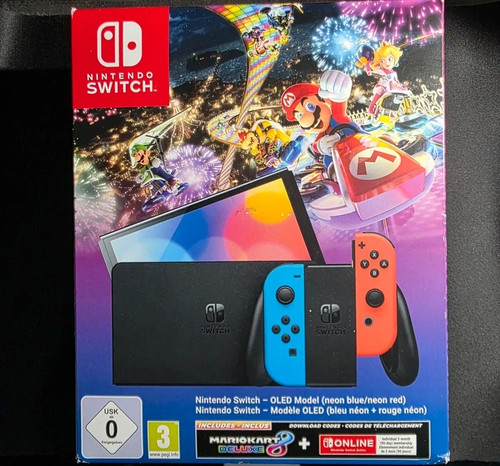 Console nintendo switch oled - console, +