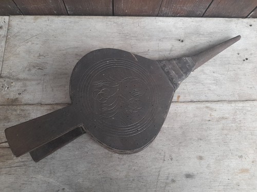 Soufflet ancien cheminee bois - soufflet,