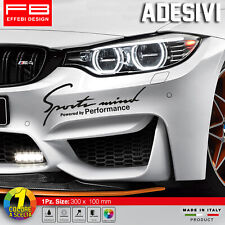 Adhésifs Stickers Pegatinas BMW M Performance Sport Mind Safety car Tuning DTM
