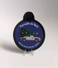 Écusson à scratch, Police