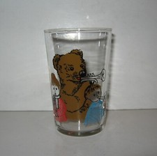 VERRE BONNE NUIT LES PETITS # I1,ORTF,VINTAGE 60s,NOUNOURS,NICOLAS,PIMPRENELLE