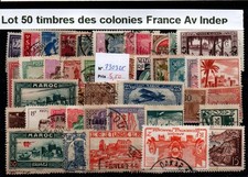 Lot 50 timbres des anciennes