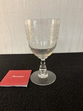Verre à eau style gravé en cristal de Baccarat mod7