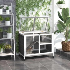 Small Rabbit Cage, Desk and