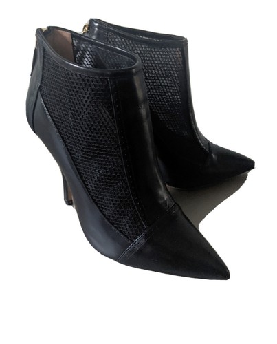 Armani leather booties - armani,