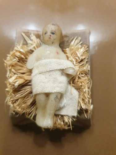 Ancien enfant jésus cire - ancien,