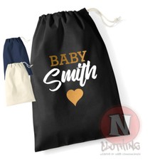 Sac En Coton Personnalisé Pour Baby Shower