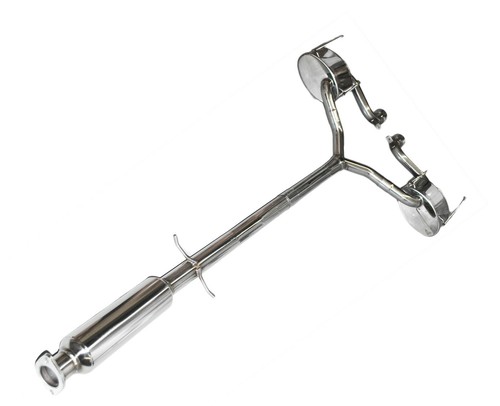 Dual tip muffler - muffler, catback