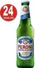 24 X PERONI NASTRO AZZURRO ITALIEN 0,33L BOUTEILLE 5,1% VOL. ALC. UNIQUE