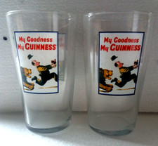 Lot 2 grands verres à bière GUINNESS VINTAGE , 59 cl , ref GN26