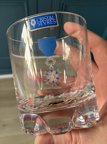 Rare verre whisky cristal - verre,