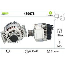 1x Alternateur VALEO 439678 convient pour MERCEDES-BENZ BEIJING BENZ (BBDC)