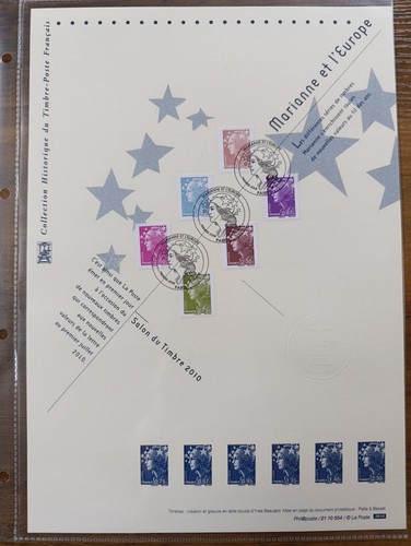 Timbre france documents - france,