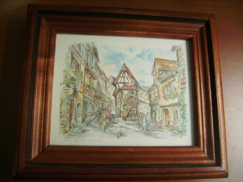 Reproduction une aquarelle - reproduction, d'une