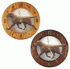 Horloge En Bois De Labrador En