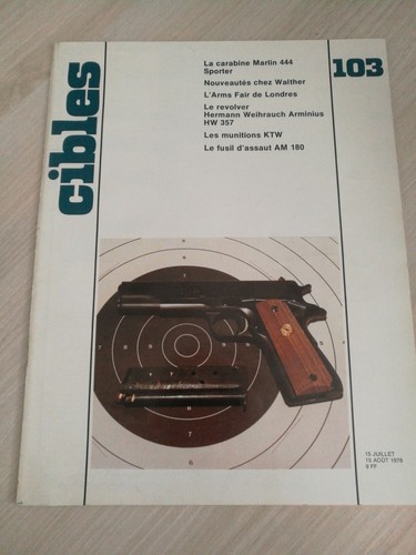 Cibles 103 8 1978 - n°103, 8/1978