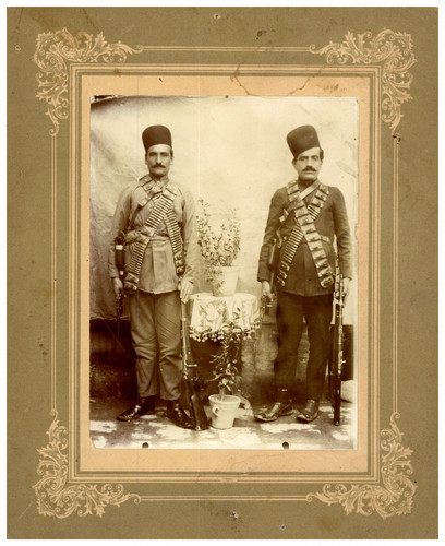 Two bakhtiyari warriors - two,