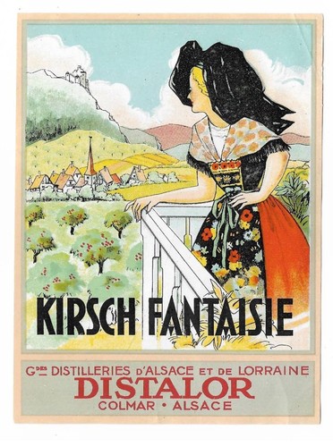 Etiquette kirsch fantaisie - etiquette,