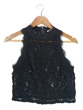 ZARA TRAFALUC Haut en dentelle