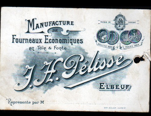 Elbeuf usine fourneaux - elbeuf, de