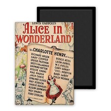 Alice au Pays des Merveilles 1933 version 2 - Magnet Frigo 54x78mm