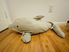 SURF the Plush GRAY DOLPHIN