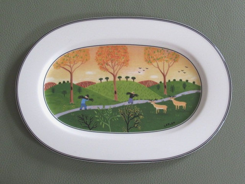 Villeroy boch plat - plat, ovale