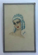 Aquarelle ancienne signée