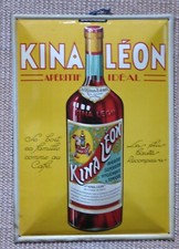 Kina Leon plaque en tôle