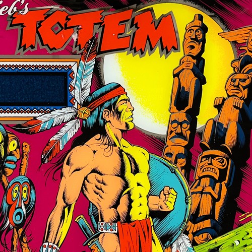 Gottlieb totem pinball - gottlieb,