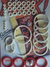 GOTTLIEB.FLIPPER- PUNK.KIT ELASTIQUES(caoutchouc) PINBALL RUBBER KIT