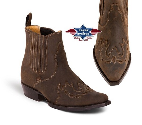 Bottes cuir pour homme - en,