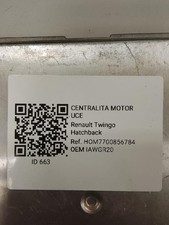 IAW6R20 boîtier moteur uce