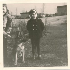 Snapshot enfants children chien dog berger allemand 