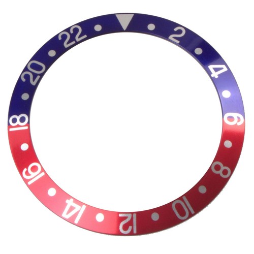Lunette incrustée bleu rouge - lunette,