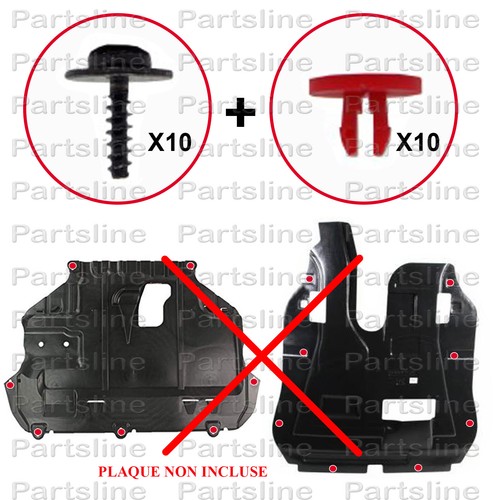 Kit fixation plaque sous - kit, de
