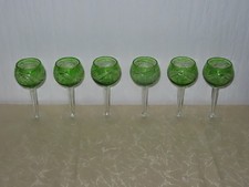 Verres à vin en cristal