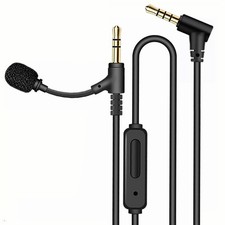 Noir 3,5 mm câble audio auxiliaire pour micro écouteurs ligne de connexion