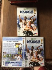 DVD FOOTBALL LES BLEUS UN PARCOURS DE LEGENDE  euro 2000 2 dvd + fourreau