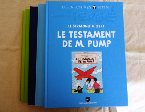 Archives tintin herge lot de - -,