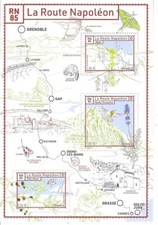 FRANCE Bloc la Route Napoléon 2023 neuf sans charnière