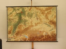 Carte Relief 3D De La Bavière