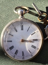 Montre de gousset argent BOIRET à CLOYES